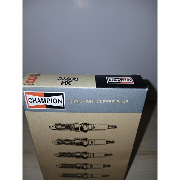 Champion Copper Plus Spark Plugs RS9YC 304  Pack Of Six Singles 2017 New - Picture 16 of 16
